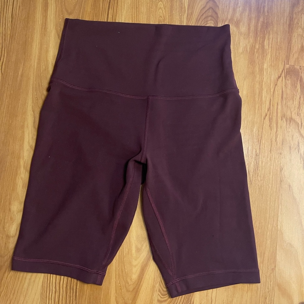 Lululemon align high rise 8 inch shorts